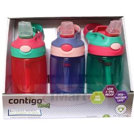 Contigo Kids Autospout Water Bottles 3 Pack Girls