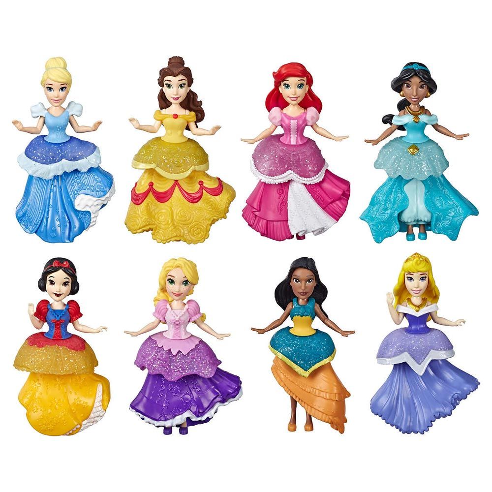 disney princess small doll collection