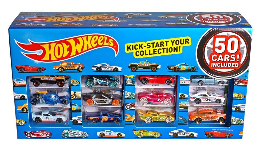 hot wheels 50 car gift pack