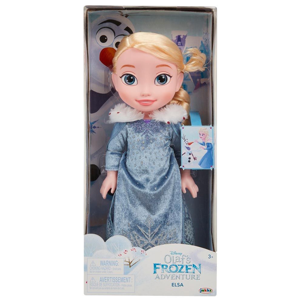 olaf's frozen adventure elsa doll